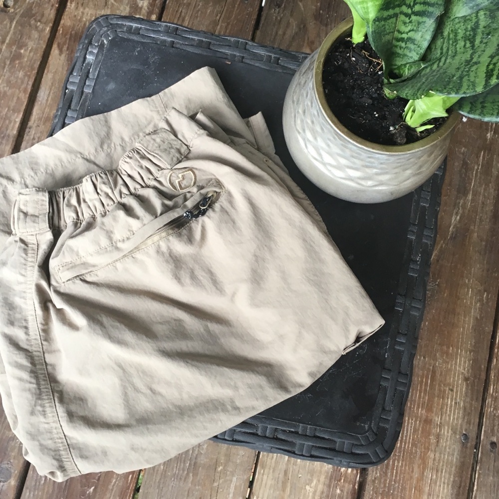 Men’s Khaki Fishing Shorts